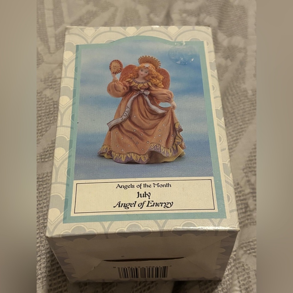 Novelino Collection Vintage Angel of the Month July Angel of Energy